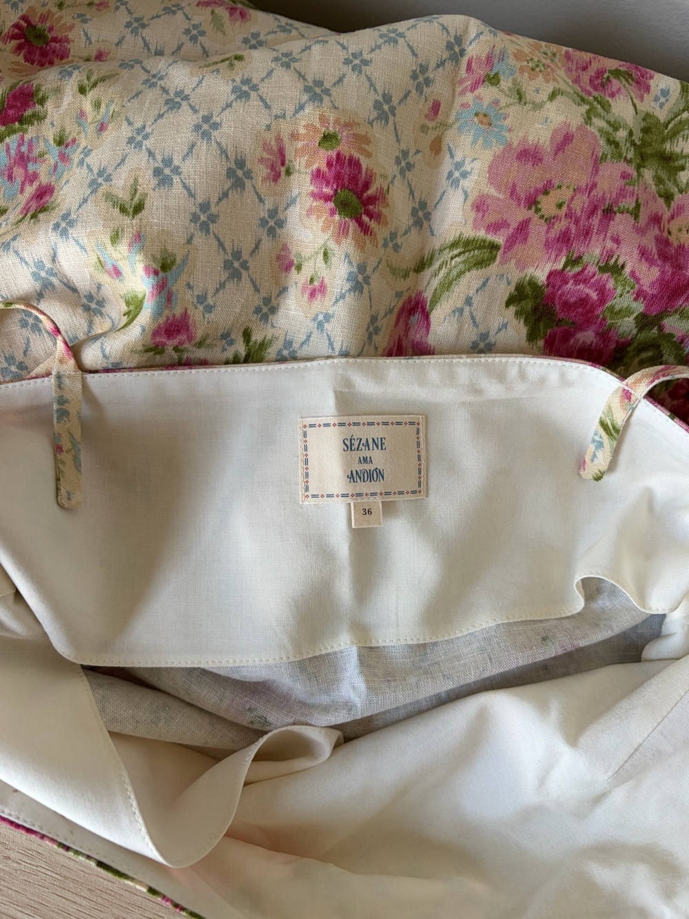 Sezane Josiana Dress 36/4 - Picture 9 of 12